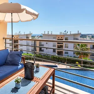 Homes Ocean View With Panoramic Terrace, 2 Swimming Pools & Tennis Court Albufeira